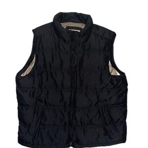 Garment Company Weatherproof Vest - Black Puffer Vest